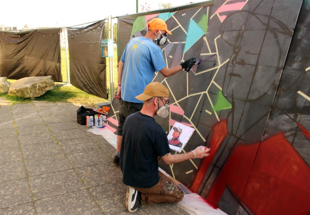 Graffiti à Skell Fest #2 à Pont L'abbé